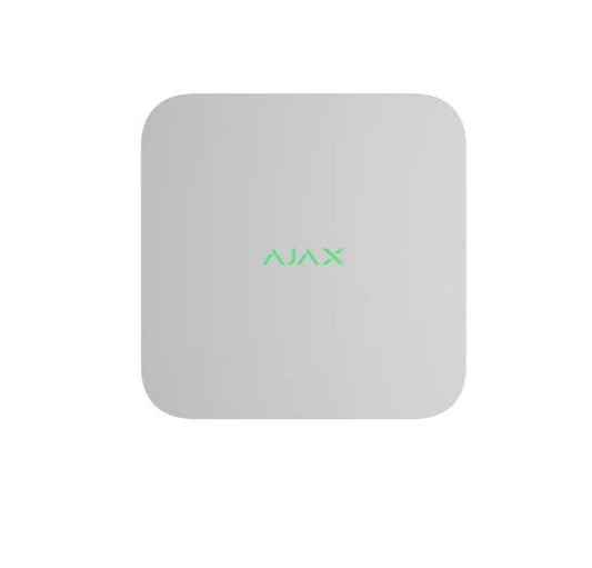 Ajax - 8 Channel 4K NVR White